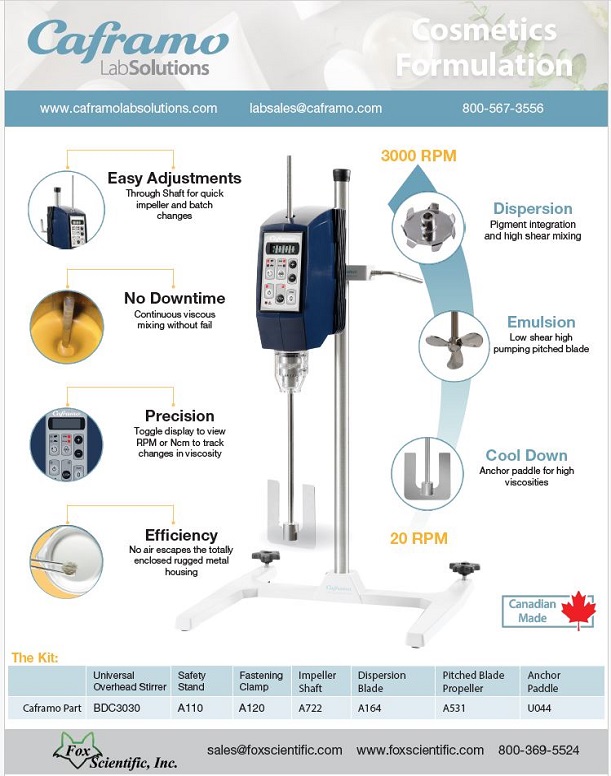 Caframo BDC3030 Stirrer 